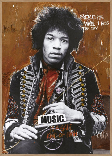 Hendrix by artist | POSTER BOARD