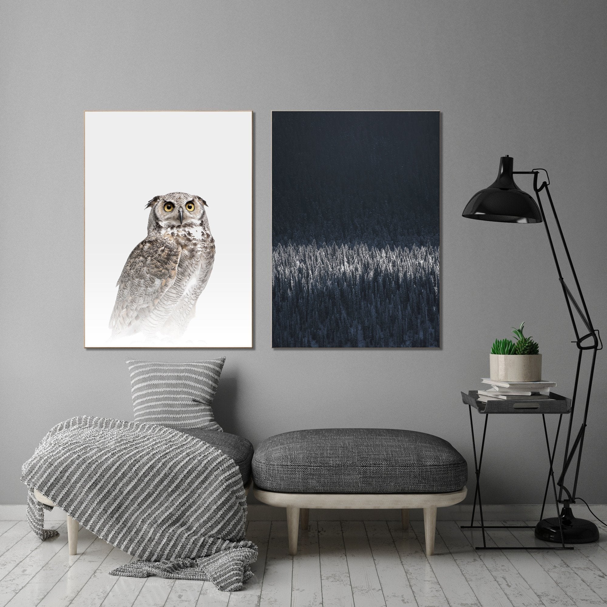 Misty Owl | POSTER BOARD