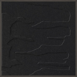 Frequency Square 2 | ACOUSTIC ART | black