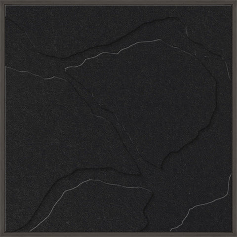 Quiet Friction square 2 | ACOUSTIC ART | Black