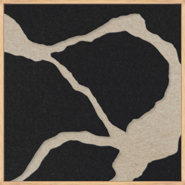 Quiet Friction square 2 | ACOUSTIC ART | Oak