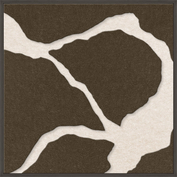 Quiet Friction square 2 | ACOUSTIC ART | Black