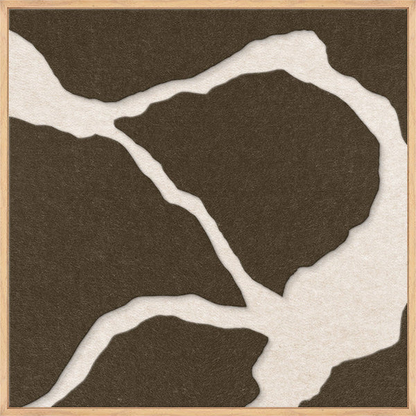 Quiet Friction square 2 | ACOUSTIC ART | Oak