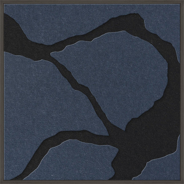 Quiet Friction square 2 | ACOUSTIC ART | Black