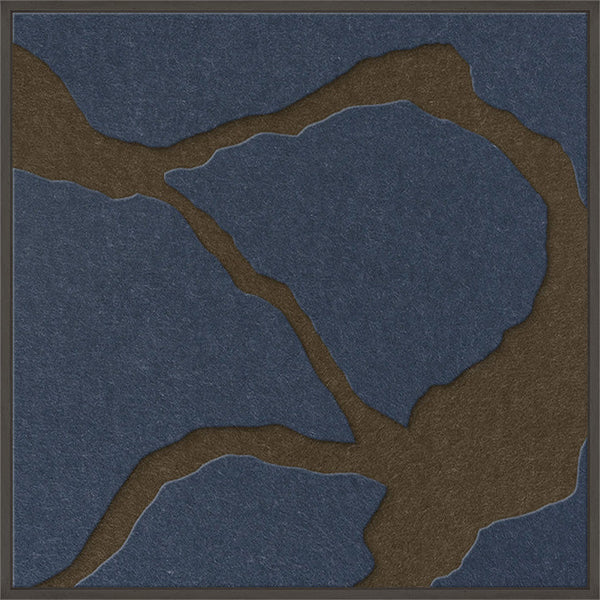 Quiet Friction square 2 | ACOUSTIC ART | Black