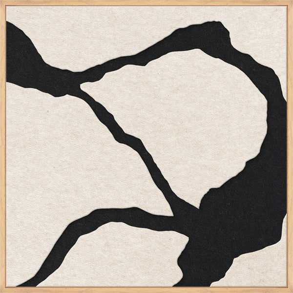 Quiet Friction square 2 | ACOUSTIC ART | Oak