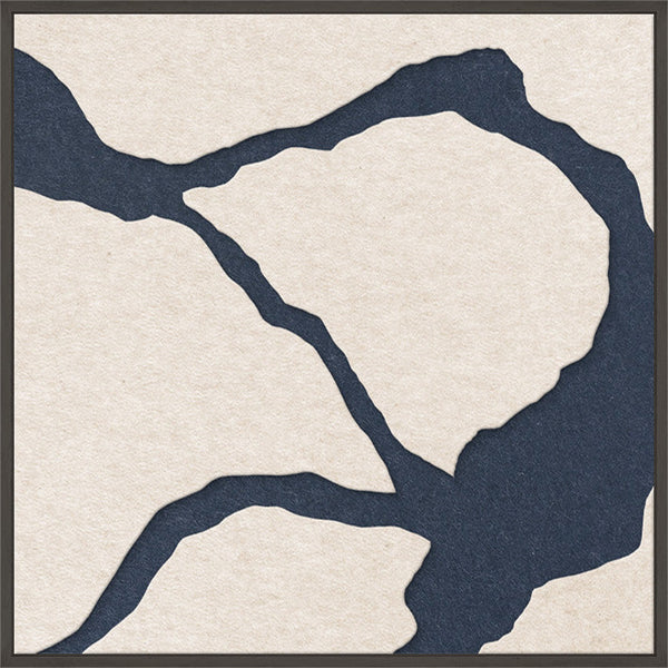 Quiet Friction square 2 | ACOUSTIC ART | Black