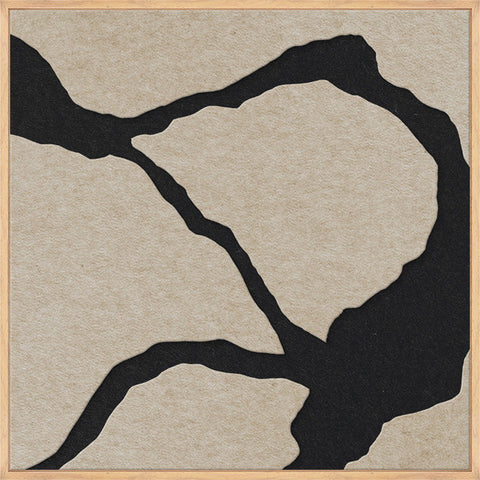 Quiet Friction square 2 | ACOUSTIC ART | Oak