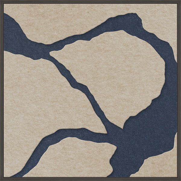 Quiet Friction square 2 | ACOUSTIC ART | Black