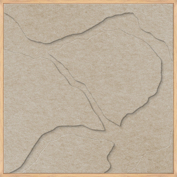 Quiet Friction square 2 | ACOUSTIC ART | Oak