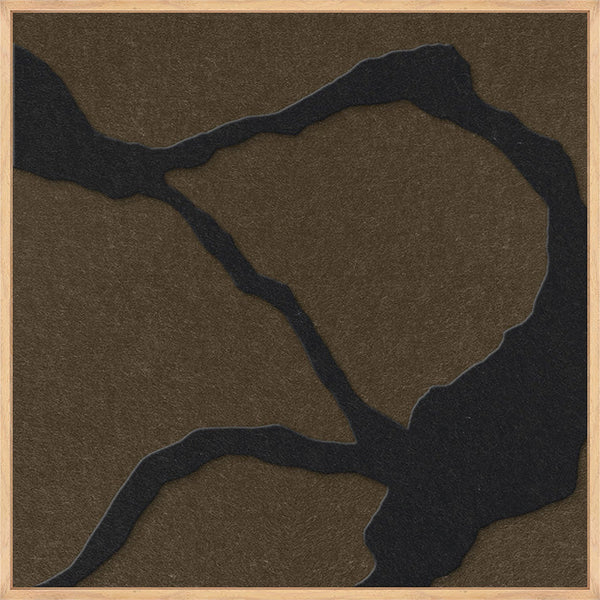 Quiet Friction square 1 | ACOUSTIC ART | Oak