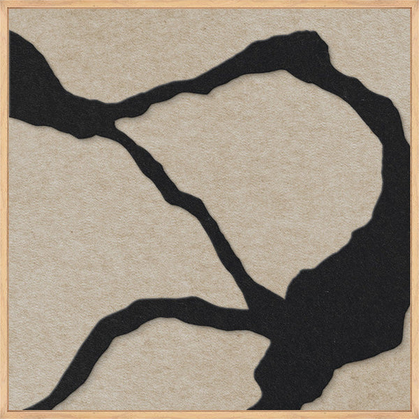 Quiet Friction square 1 | ACOUSTIC ART | Oak