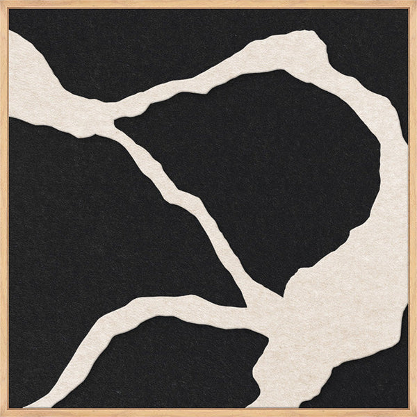 Quiet Friction square 1 | ACOUSTIC ART | Oak