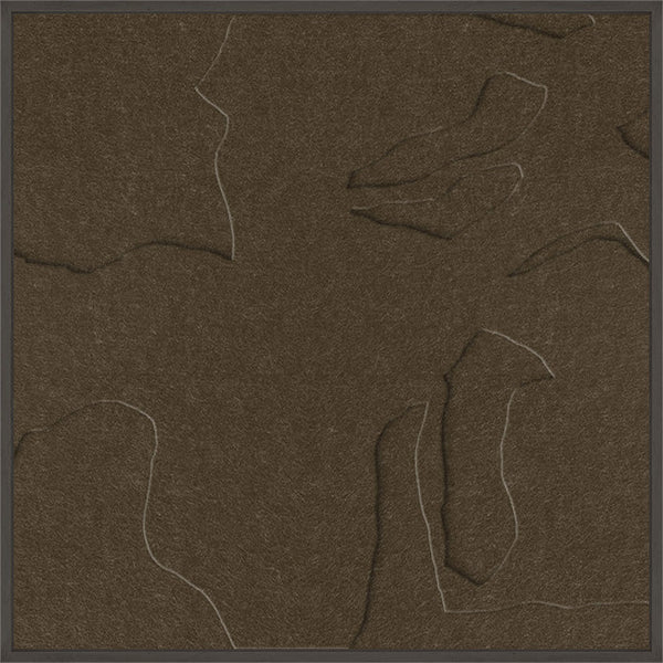 Silent Shadow square 1 | ACOUSTIC ART | Black