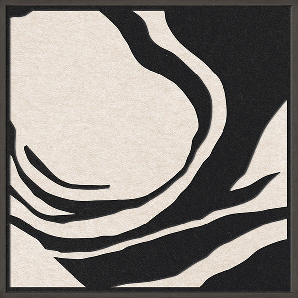 Silent Whisper square 2 | ACOUSTIC ART | Black