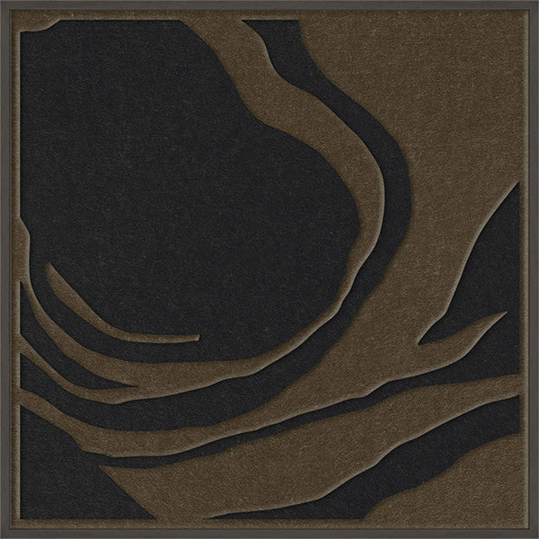 Silent Whisper square 2 | ACOUSTIC ART | Black