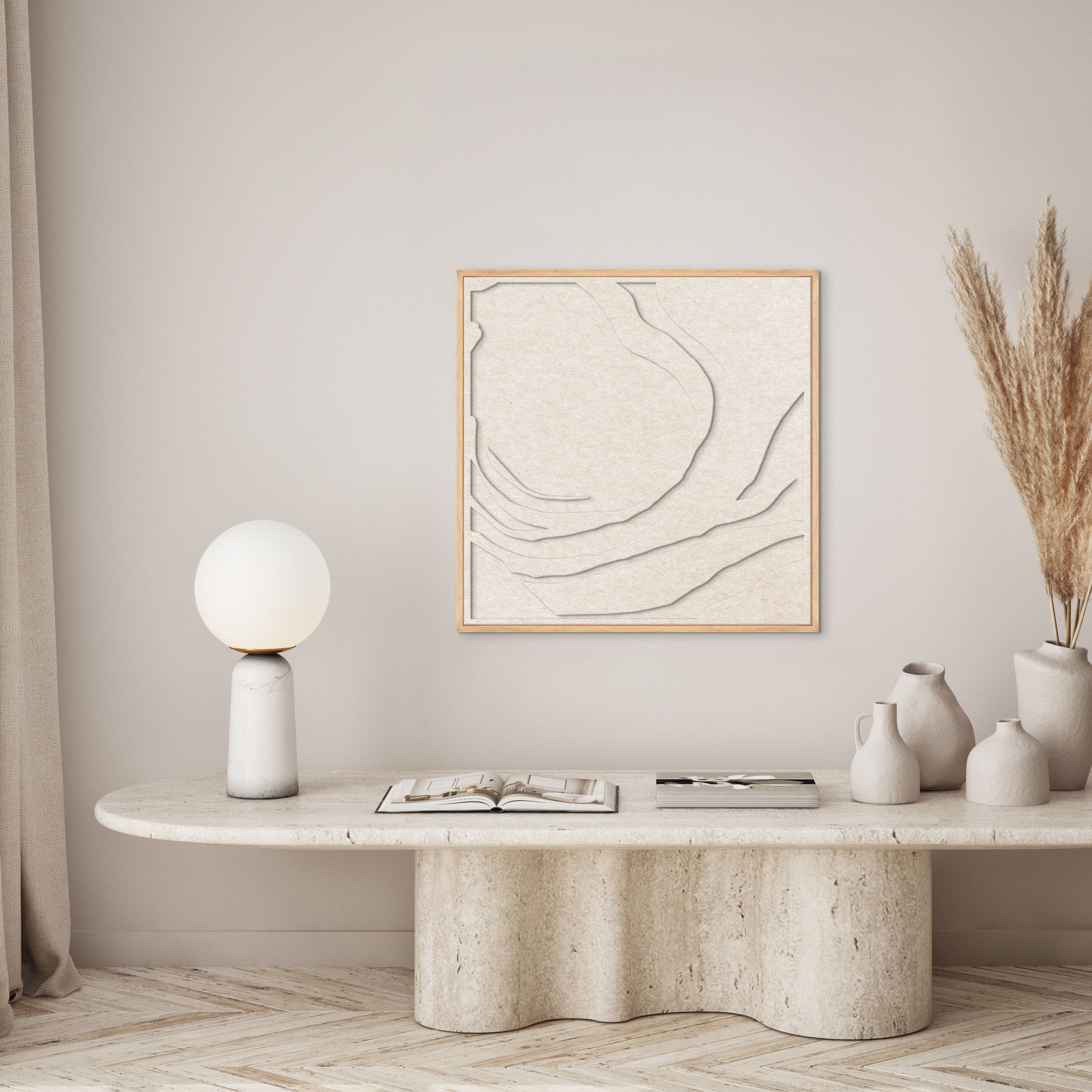 Silent Whisper square 2 | ACOUSTIC ART | Oak