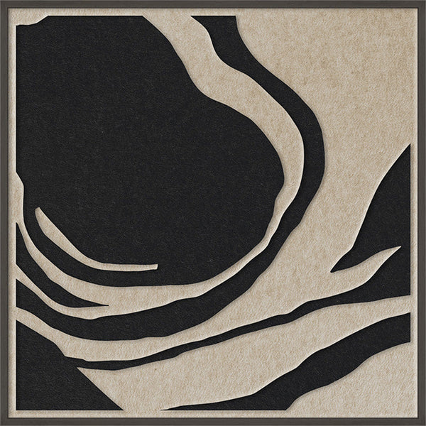 Silent Whisper square 2 | ACOUSTIC ART | Black