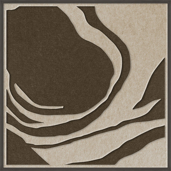 Silent Whisper square 2 | ACOUSTIC ART | Black