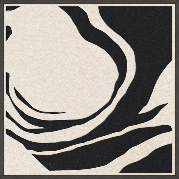 Silent Whisper square 1 | ACOUSTIC ART | Black