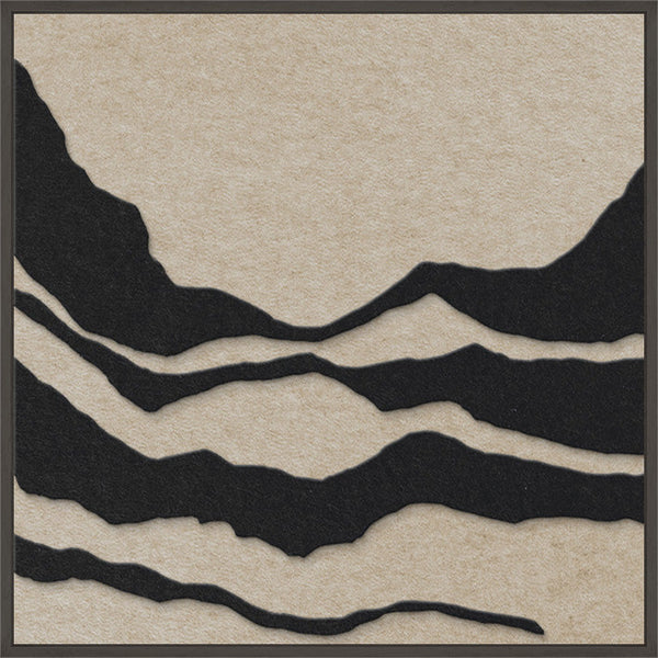 Tonefield square 1 | 60x60| ACOUSTIC ART 60x60| BLACK