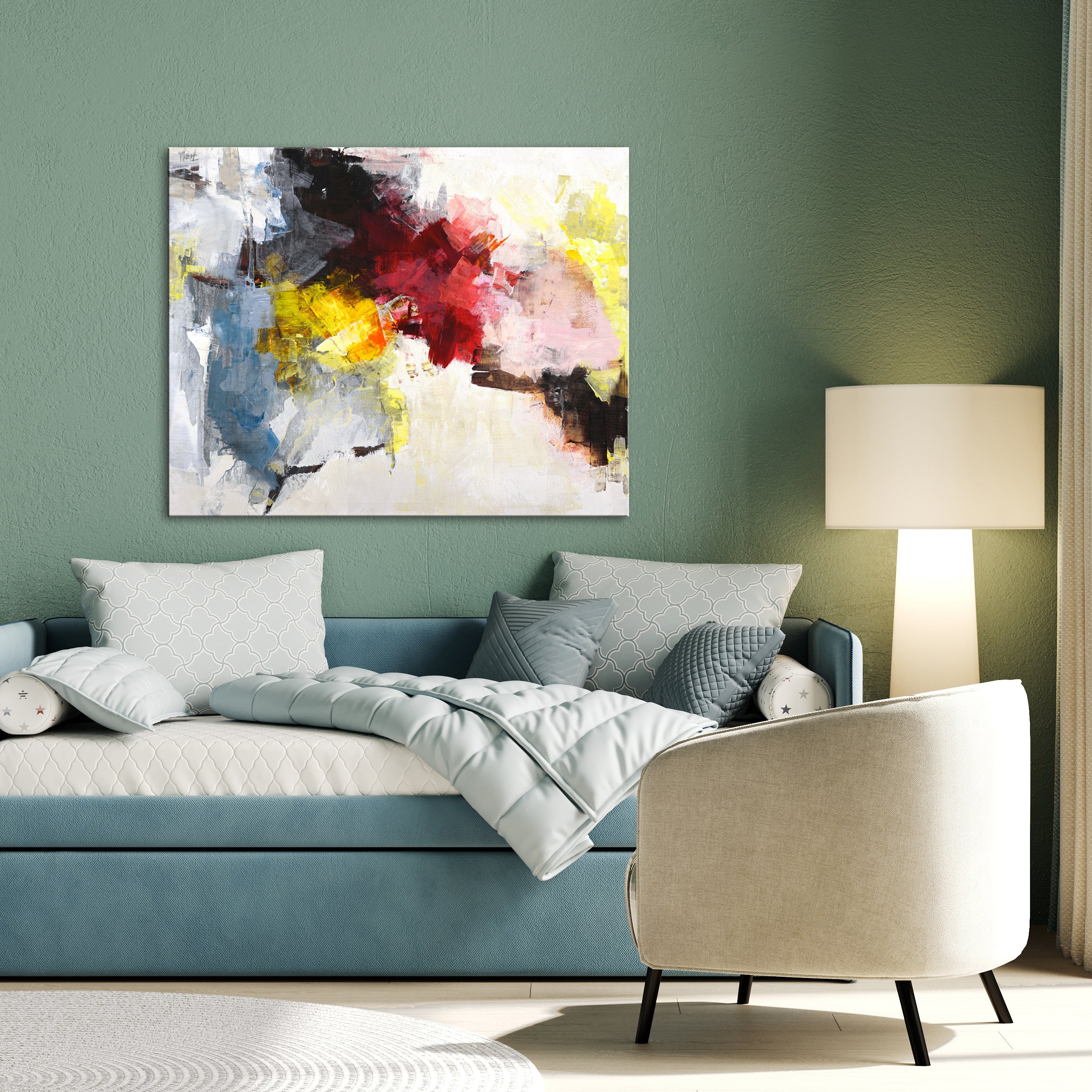Still standing / 90x120 cm