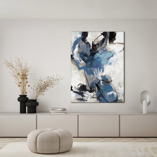 Blue Vibes | MIXED PAINTING