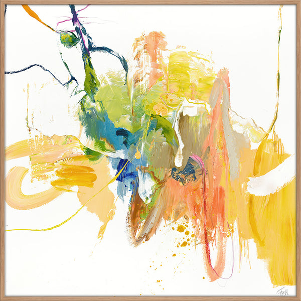 Confidential Yellow | MIXED PAINTING