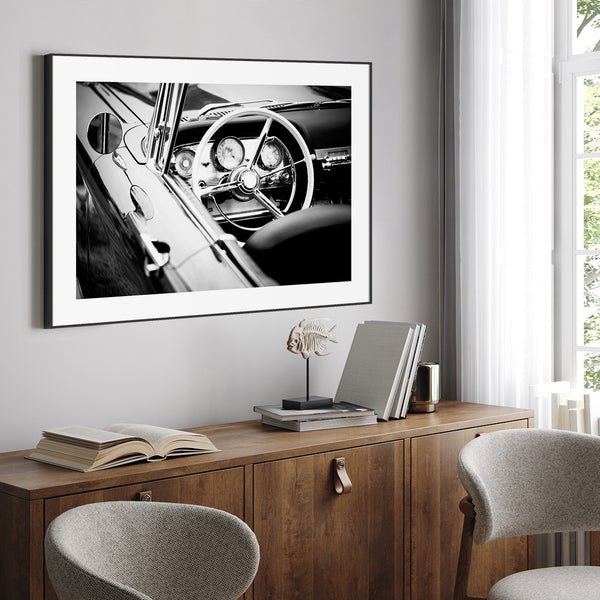 Vintage Wheel | FRAMED PRINT