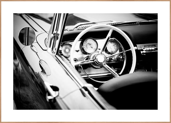 Vintage Wheel | FRAMED PRINT