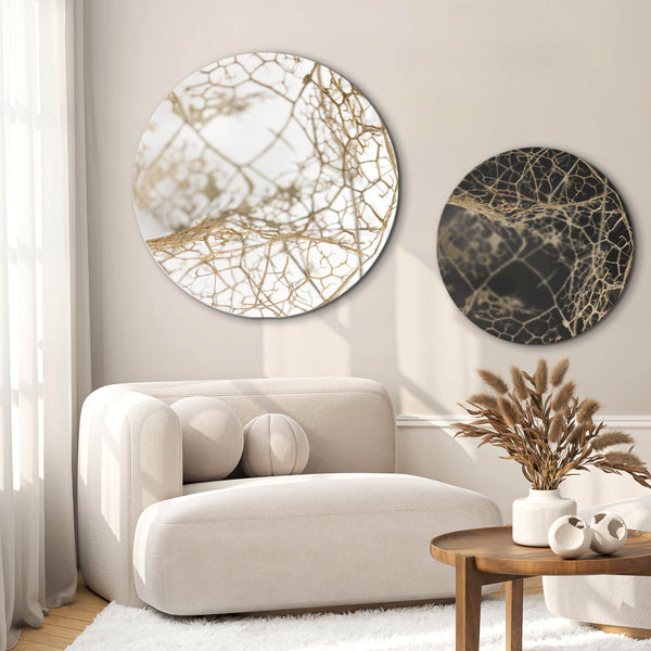 Blattskelett Dunkel | CIRCLE ART
