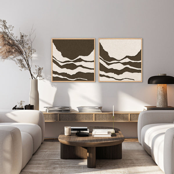 Tonefield square 1 | 60x60 | ACOUSTIC ART 60x60 | Oak