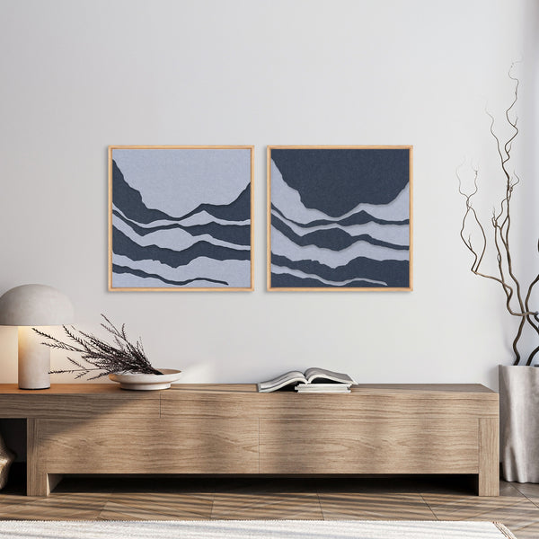 Tonefield square 1 | 60x60 | ACOUSTIC ART 60x60 | Oak