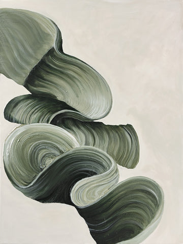 GREEN WAVES | UNIKA PAINTING
