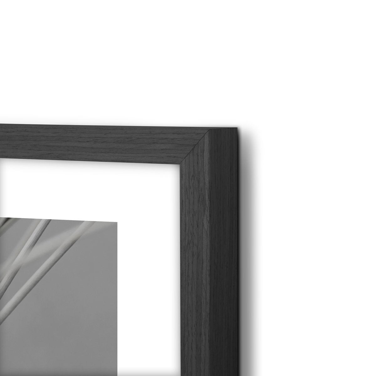 Black wood frame / 21x30