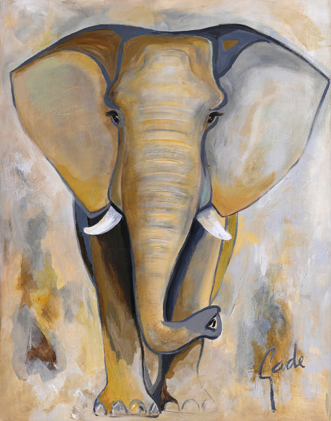 Elephant way | HHANDMADE PAINTING