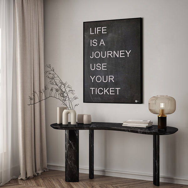 Life is a journey | POSTER BOARD