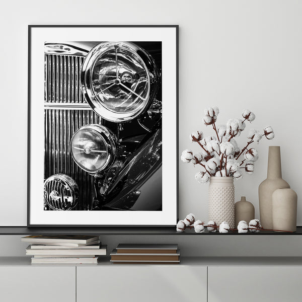 Vintage Car | Plakatbrett