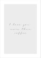 More than coffee | POSTER