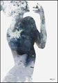 Woman in blue 2 | POSTER BOARD