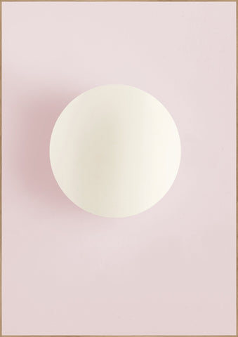 White circle pink | POSTER BOARD