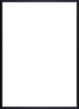 Black aluminum frame  / 70x100