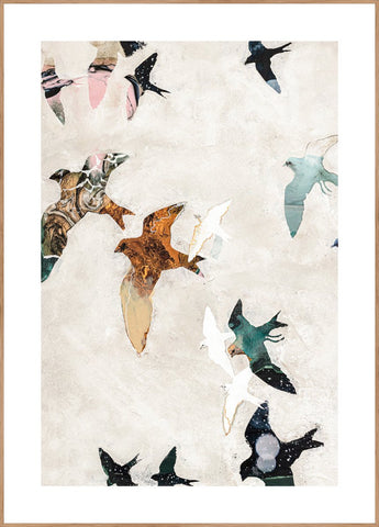 Abstract Birds 1 | POSTER BOARD