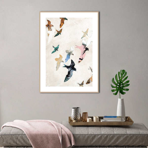 Abstrakte Vögel 2 | POSTER