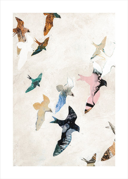 Abstrakte Vögel 2 | POSTER