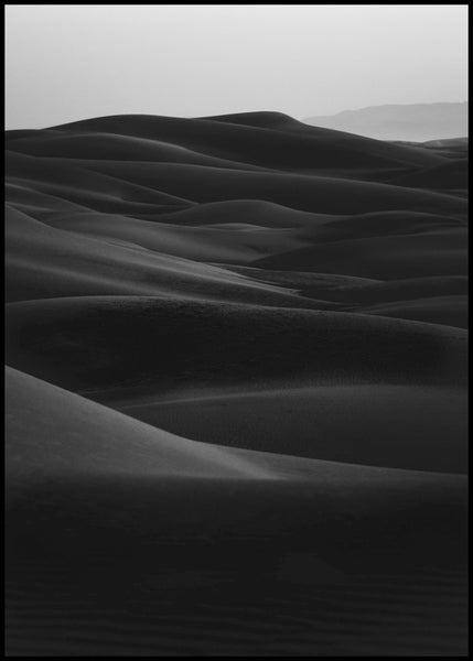 Black dunes | POSTER BOARD