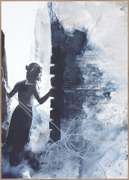 Blauer Anblick | Plakatbrett