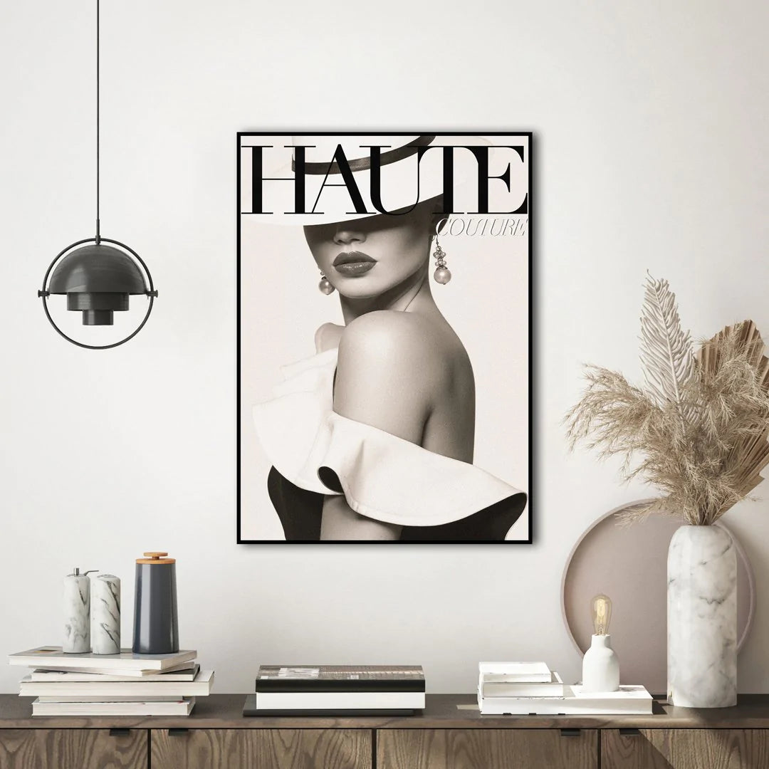 Couture 7 | 100x150 Alu Print | Black frame