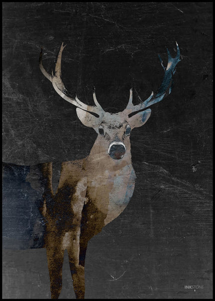 Deerly dark | POSTER BOARD