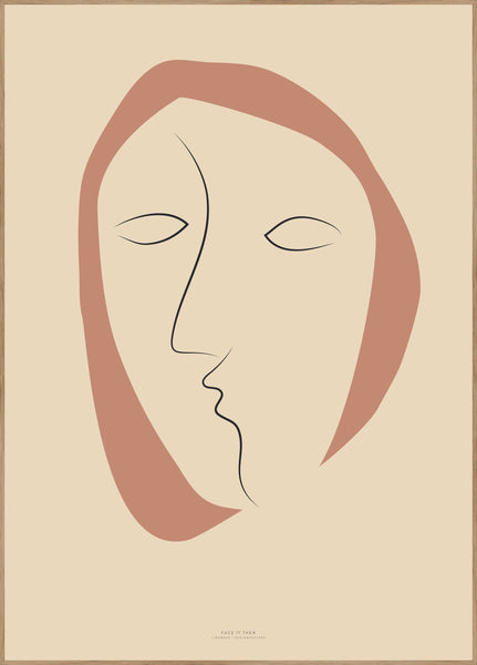 Gesicht 2 | Plakatbrett